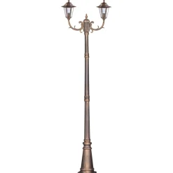 Sklep Kaja Podwójna zewnętrzna lampa K-7064A2/2 CZ/ZŁ STANDARD | Kaja Oświetlenie