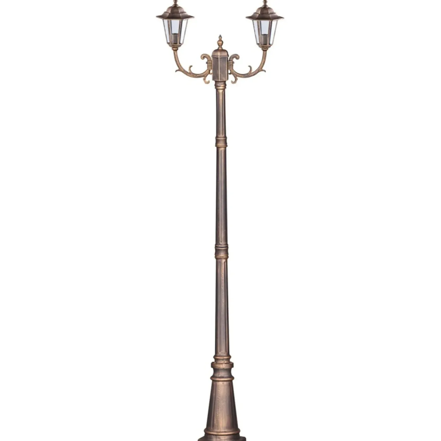 Sklep Kaja Podwójna zewnętrzna lampa K-7064A2/2 CZ/ZŁ STANDARD | Kaja Oświetlenie