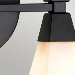 Sklep Kaja Podwójny kinkiet ścienny, czarny BOWTIE-2-MB z serii BOWTIE