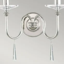 Sklep Kaja Podwójny kinkiet, polerowany FP2-POL-NICKEL z serii FINSBURY PARK