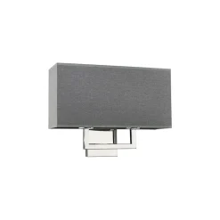 Sklep Kaja Podwójny kinkiet z m, geometrycznym kloszem 9304 | Kaja