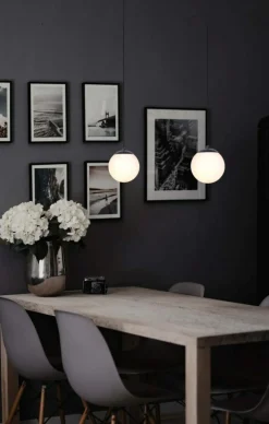 Best Sale Pojedyncza lampa czarna wisząca klosz 14 cm K-4920 | Kaja Oświetlenie Żyrandole Nowoczesne