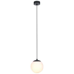 Best Sale Pojedyncza lampa czarna wisząca klosz 14 cm K-4920 | Kaja Oświetlenie Żyrandole Nowoczesne