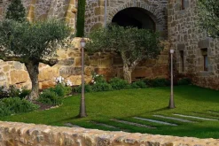 Sklep Kaja Pojedyncza lampa do ogrodu K-7007B/1N CZARNY/ZŁOTY VASCO | Kaja