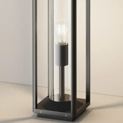 Sklep Kaja Pojedyncza lampa stojąca ogrodowa, czarna O452FL-01GF1 z serii CELL