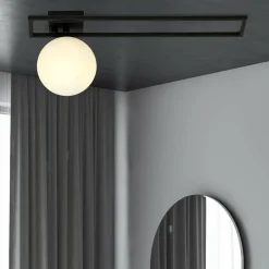 Store Pojedyncza lampa sufitowa z metalową ramką 1130/1C IMAGO | Kaja Żyrandole Nowoczesne