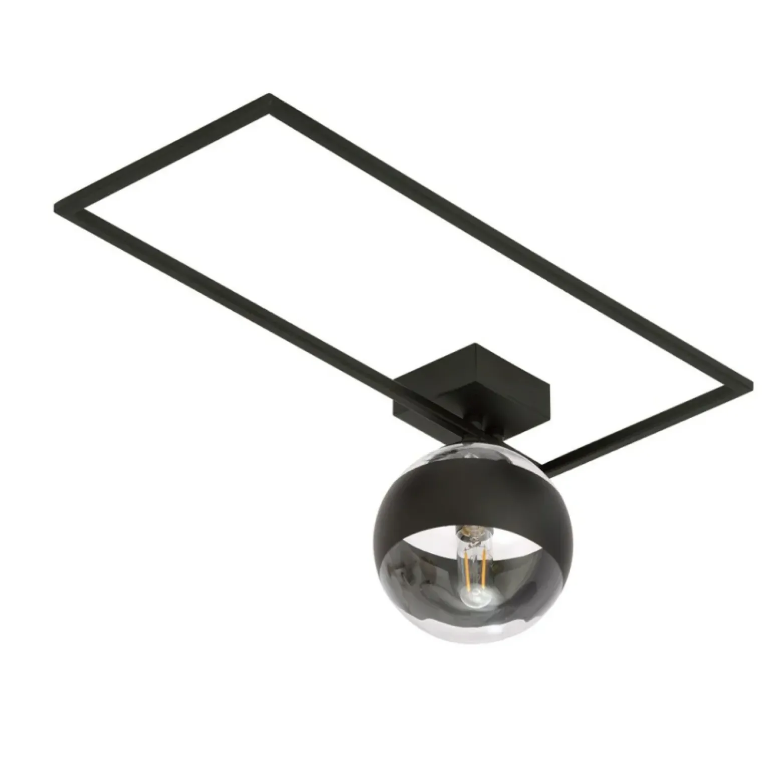 Hot Pojedyncza lampa sufitowa z czarną ramką 1132/1A IMAGO | Kaja Żyrandole Nowoczesne