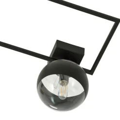 Hot Pojedyncza lampa sufitowa z czarną ramką 1132/1A IMAGO | Kaja Żyrandole Nowoczesne