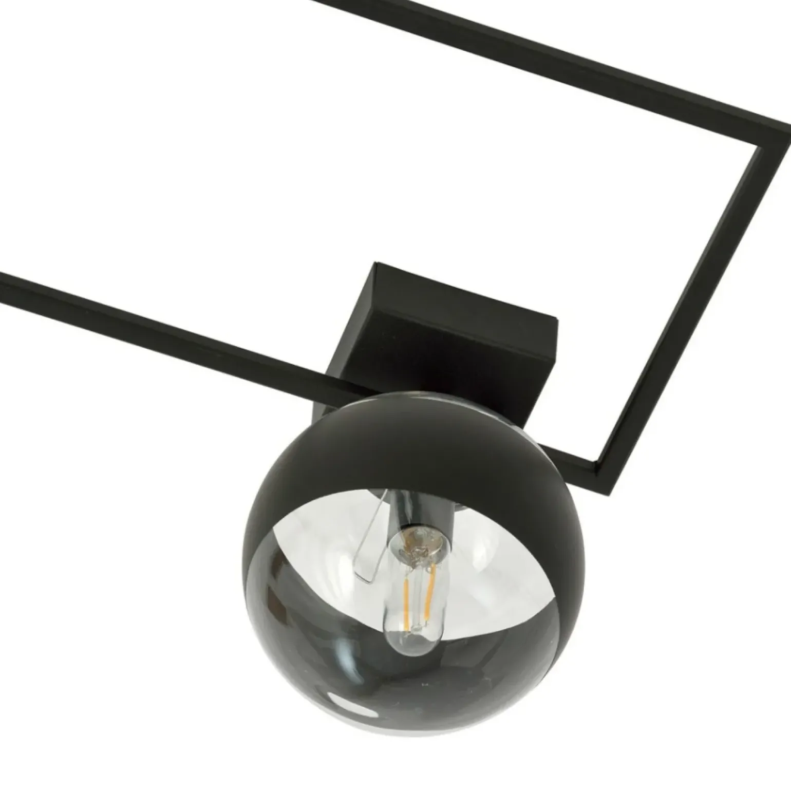 Hot Pojedyncza lampa sufitowa z czarną ramką 1132/1A IMAGO | Kaja Żyrandole Nowoczesne