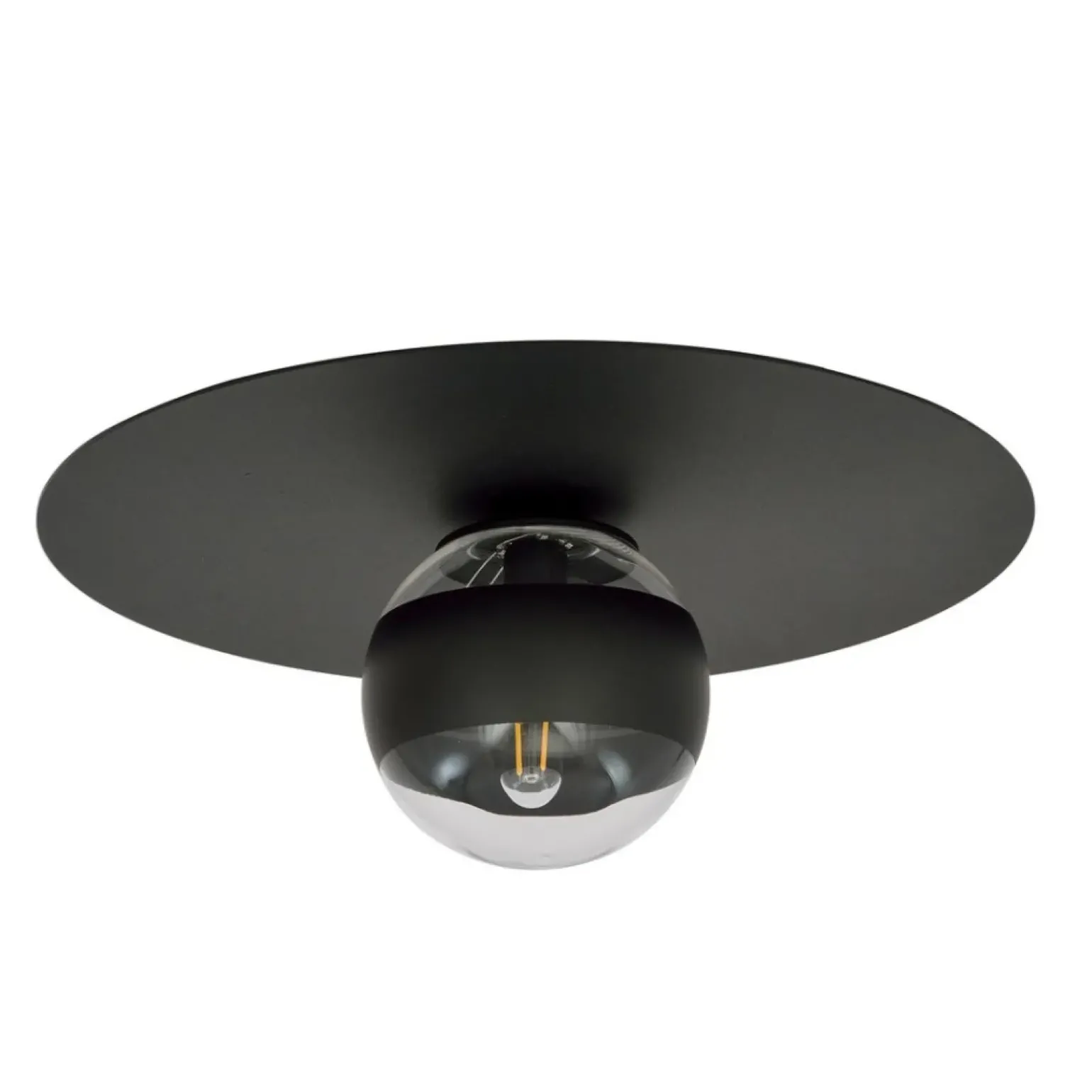 Online Pojedyncza lampa sufitowa z ozdobnym kloszem 1129/1 SOLAR | Kaja Żyrandole Nowoczesne