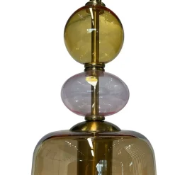 Hot Pojedyncza lampa w kolorach ziemi LP-2004/1P S AM TROPEA | Kaja Żyrandole Nowoczesne