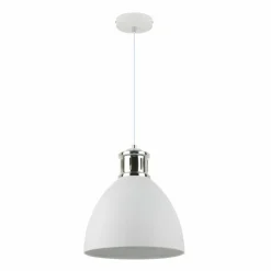 Best Pojedyncza lampa wisząca do stylowej kuchni A8050L-SWH MENSA | Kaja Żyrandole Nowoczesne