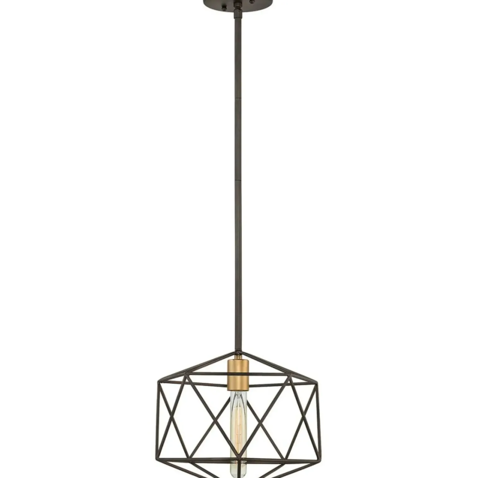 New Pojedyncza lampa wisząca, kolor brązu HK-ASTRID-MP z serii ASTRID Żyrandole Nowoczesne