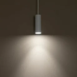 Best Sale Pojedyncza lampa wisząca, smukła tuba 12,5cm 10764 FOURTY | Kaja Żyrandole Nowoczesne