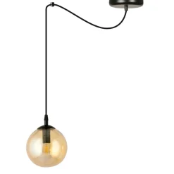 Online Pojedyncza lampa wisząca w kolorze miodowym 938/1 | Kaja Oświetlenie Żyrandole Nowoczesne