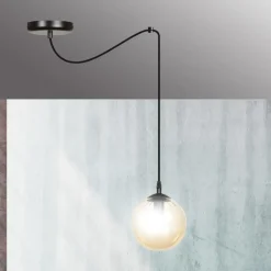 Online Pojedyncza lampa wisząca w kolorze miodowym 938/1 | Kaja Oświetlenie Żyrandole Nowoczesne