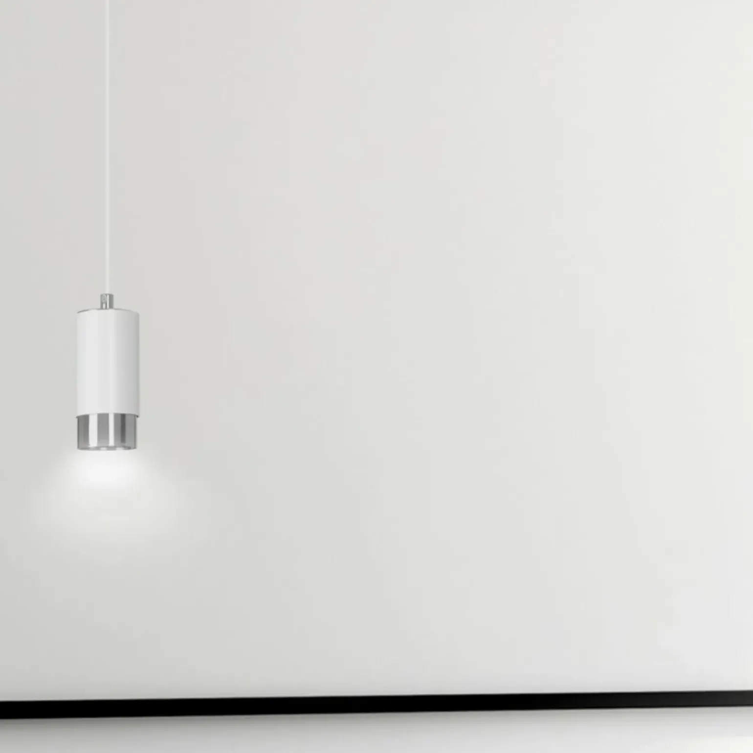 Fashion Pojedyncza lampa wisząca ze srebrnym zdobieniem 814/1 | Kaja Żyrandole Nowoczesne