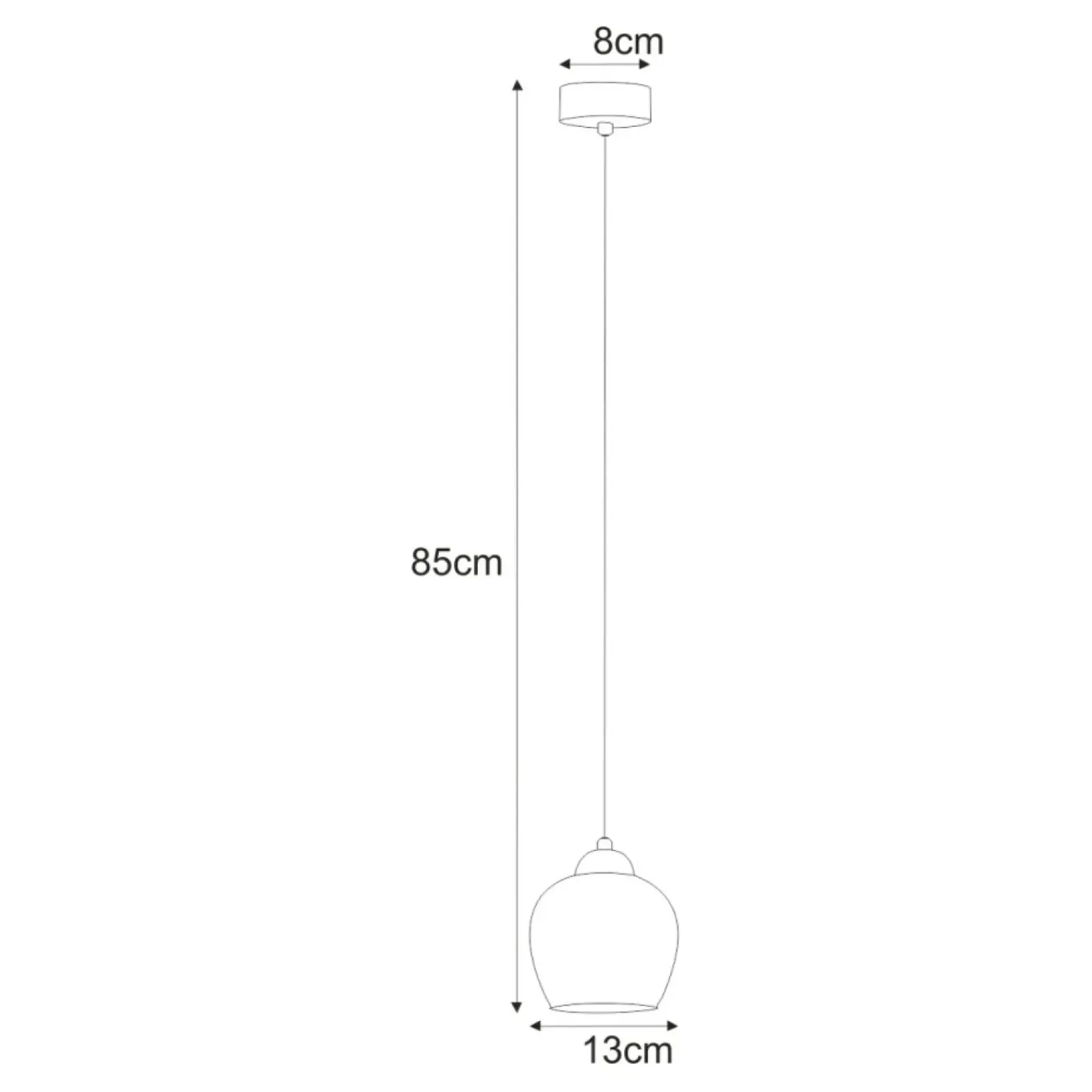 Best Sale Pojedyncza lampa wisząca z białym kloszem K-5600 z serii ABRO Żyrandole Nowoczesne