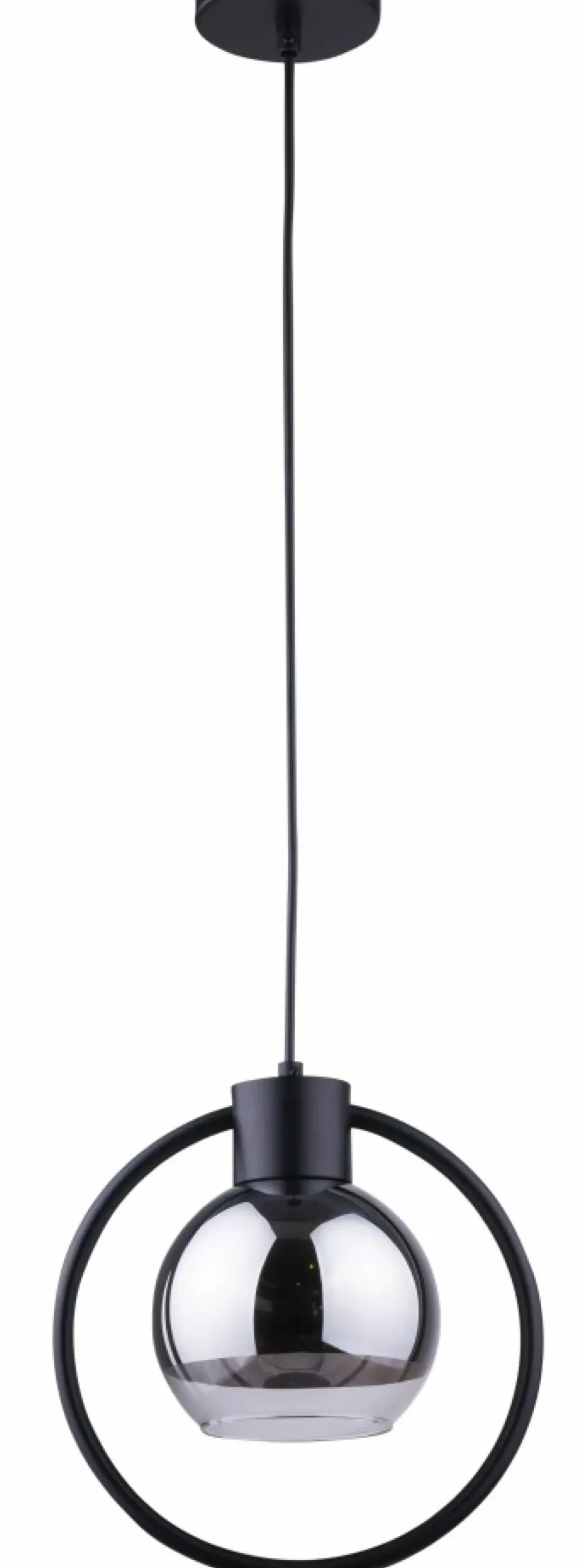 Sale Pojedyncza lampa wisząca z lustrzanym kloszem SIG 31893 z serii LINDA Żyrandole Nowoczesne