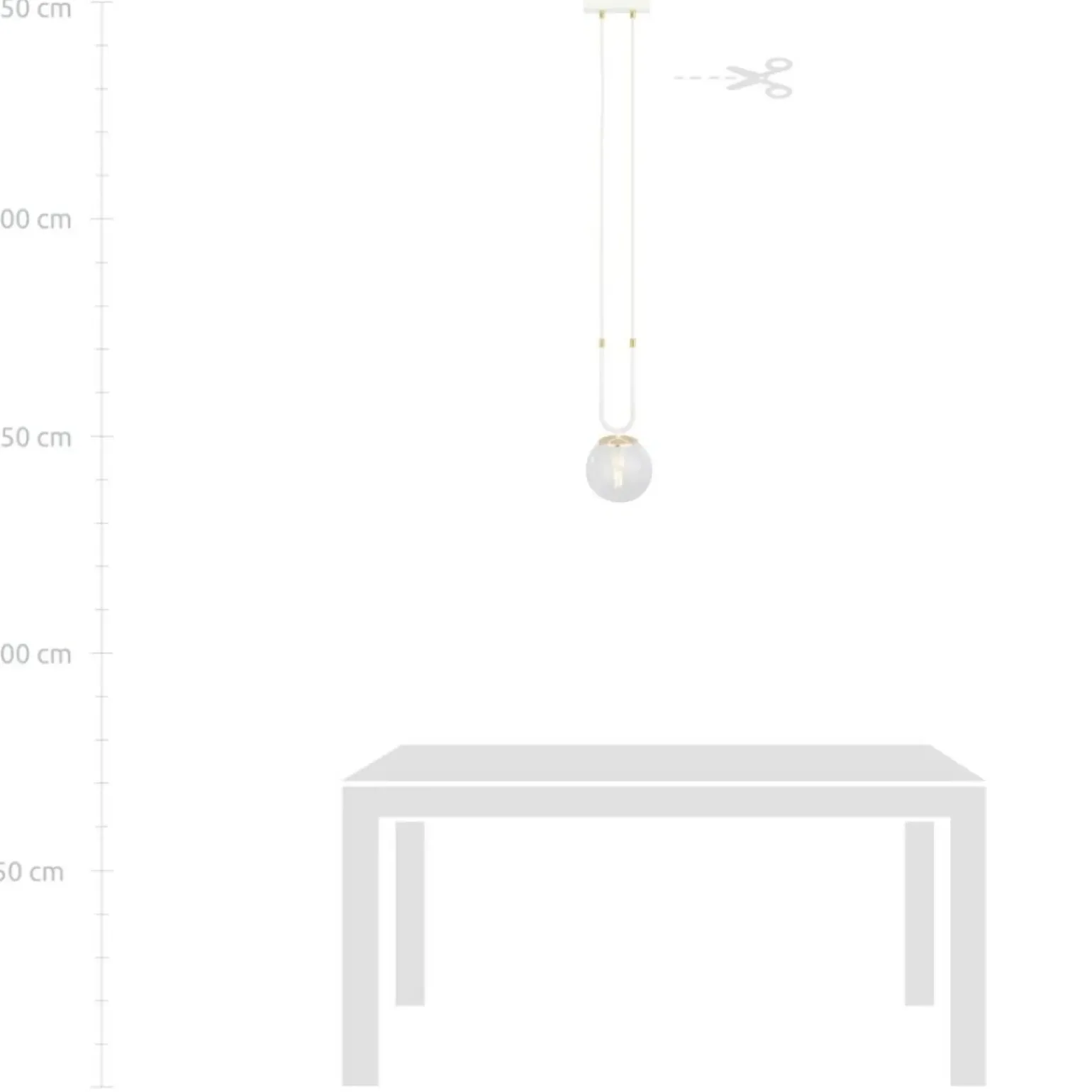 Outlet Pojedyncza lampa wisząca z okrągłym kloszem 1116/1 GLAM | Kaja Żyrandole Nowoczesne