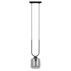 Cheap Pojedyncza, regulowana lampa wisząca, grafitowa K-5585 z serii BONO Żyrandole Nowoczesne