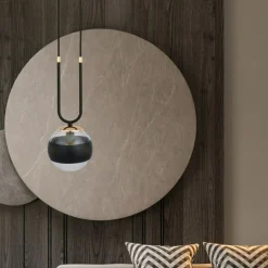 Hot Pojedynczy, estetyczny zwis z ozdobnym kloszem 1113/1 GLAM | Kaja Żyrandole Nowoczesne