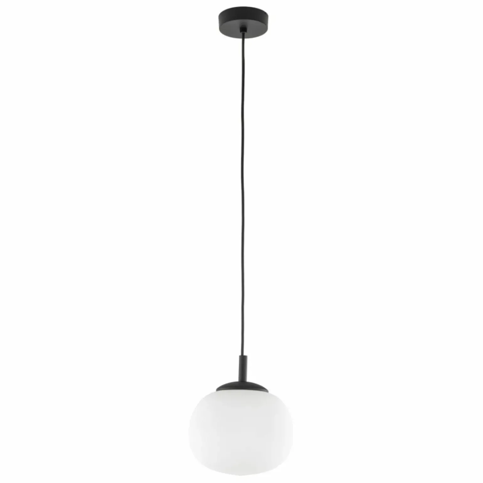 Store Pojedynczy, minimalistyczny zwis ⌀20cm TK 5824 VIBE WHITE | Kaja Żyrandole Nowoczesne