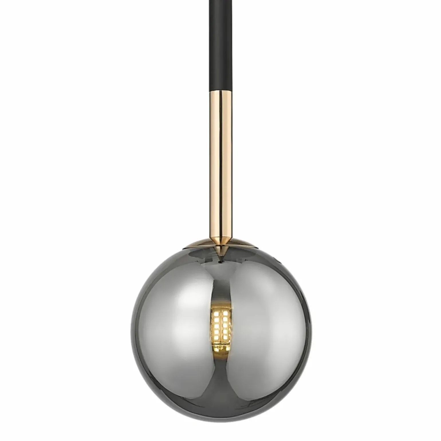 Online Pojedynczy, ozdobny zwis z kloszem P0574-01F-SDFZ ARCTURUS | Kaja Żyrandole Nowoczesne