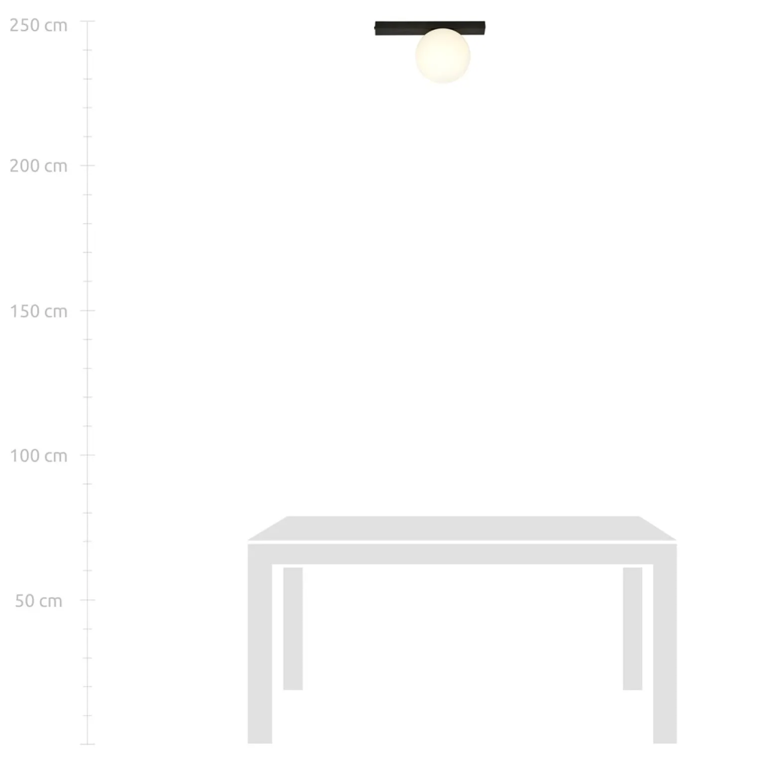 Sklep Kaja Pojedynczy spot natynkowy z białym kloszem 1124/1 FIT | Kaja