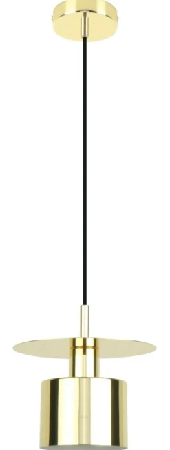 Hot Pojedynczy, złoty zwis z regulowaną długością ZM A8183 z serii SARDA Żyrandole Nowoczesne