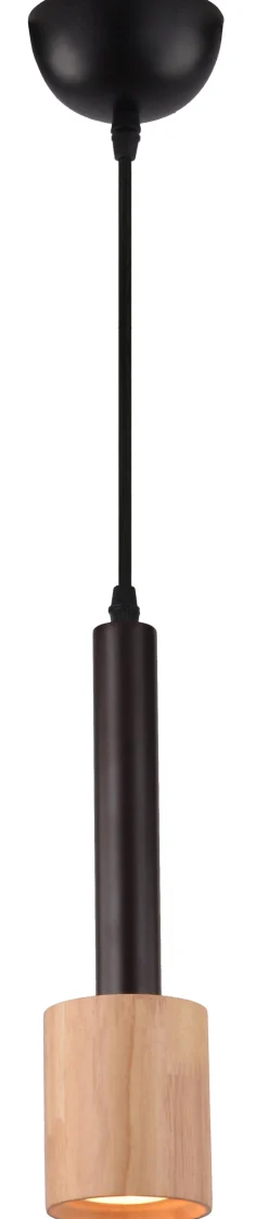 Sklep Kaja Pojedynczy zwis z drewnianą oprawką 31-58782 TANTAL | Kaja Oświetlenie