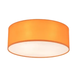 Sklep Kaja Pomarańczowa, abażurowa lampa sufitowa TK 10153 NICOLA ORANGE | Kaja