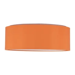 Sklep Kaja Pomarańczowa, abażurowa lampa sufitowa TK 10153 NICOLA ORANGE | Kaja