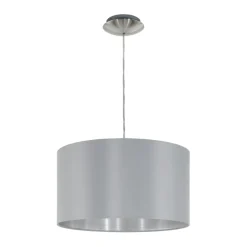 Discount Ponadczasowa, abażurowa lampa wisząca 31601 MASERLO | Kaja Oświetlenie Żyrandole Nowoczesne