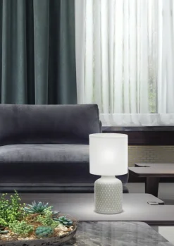 Sklep Kaja Ponadczasowa, abażurowa lampka nocna 41-79886 INER | Kaja Oświetlenie