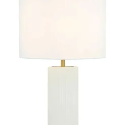 Sklep Kaja Ponadczasowa, abażurowa lampka stołowa LP-787/1T BIAŁA TOKIO | Kaja