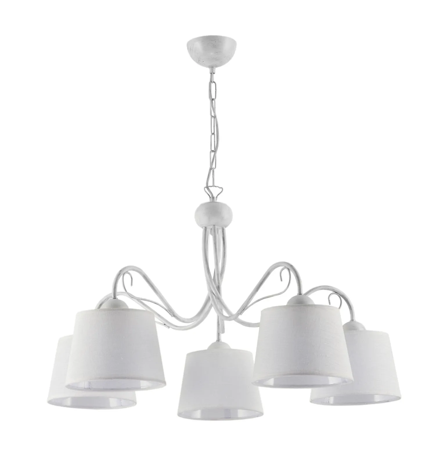 Sklep Kaja Ponadczasowa, biała lampa wisząca JUP 1346 KAMELIA | Kaja Oświetlenie