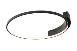 Sklep Kaja Ponadczasowa, czarna lampa sufitowa Ø60cm MX C0198 VELVET | Kaja