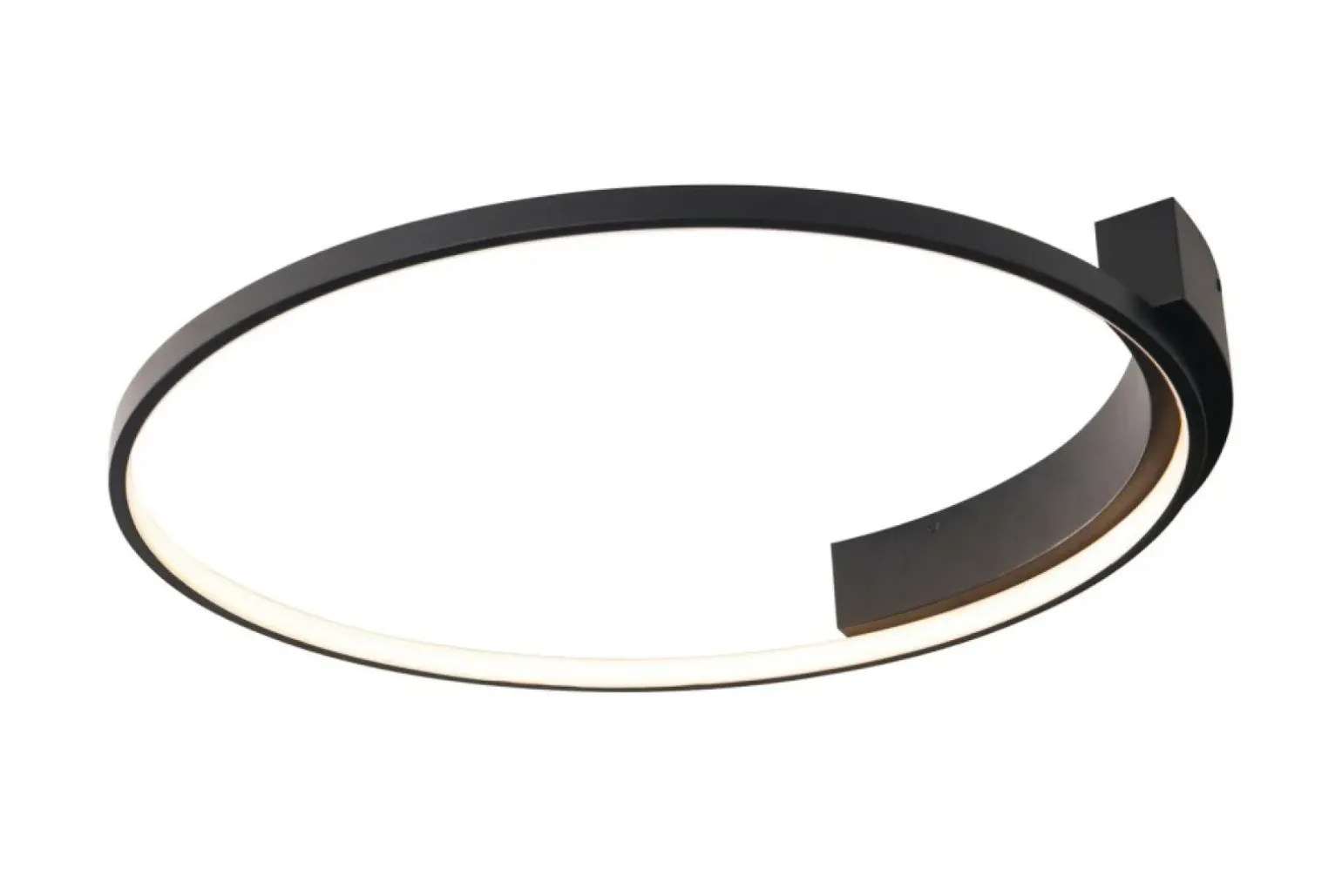 Sklep Kaja Ponadczasowa, czarna lampa sufitowa Ø60cm MX C0198 VELVET | Kaja