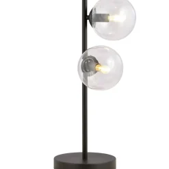 Sklep Kaja Ponadczasowa, czarna lampka stołowa 877/LN2 ROSSI | Kaja Oświetlenie