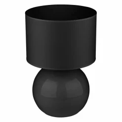 Sklep Kaja Ponadczasowa, czarna lampka z abażurem TK 5080 z serii PALLA | Kaja