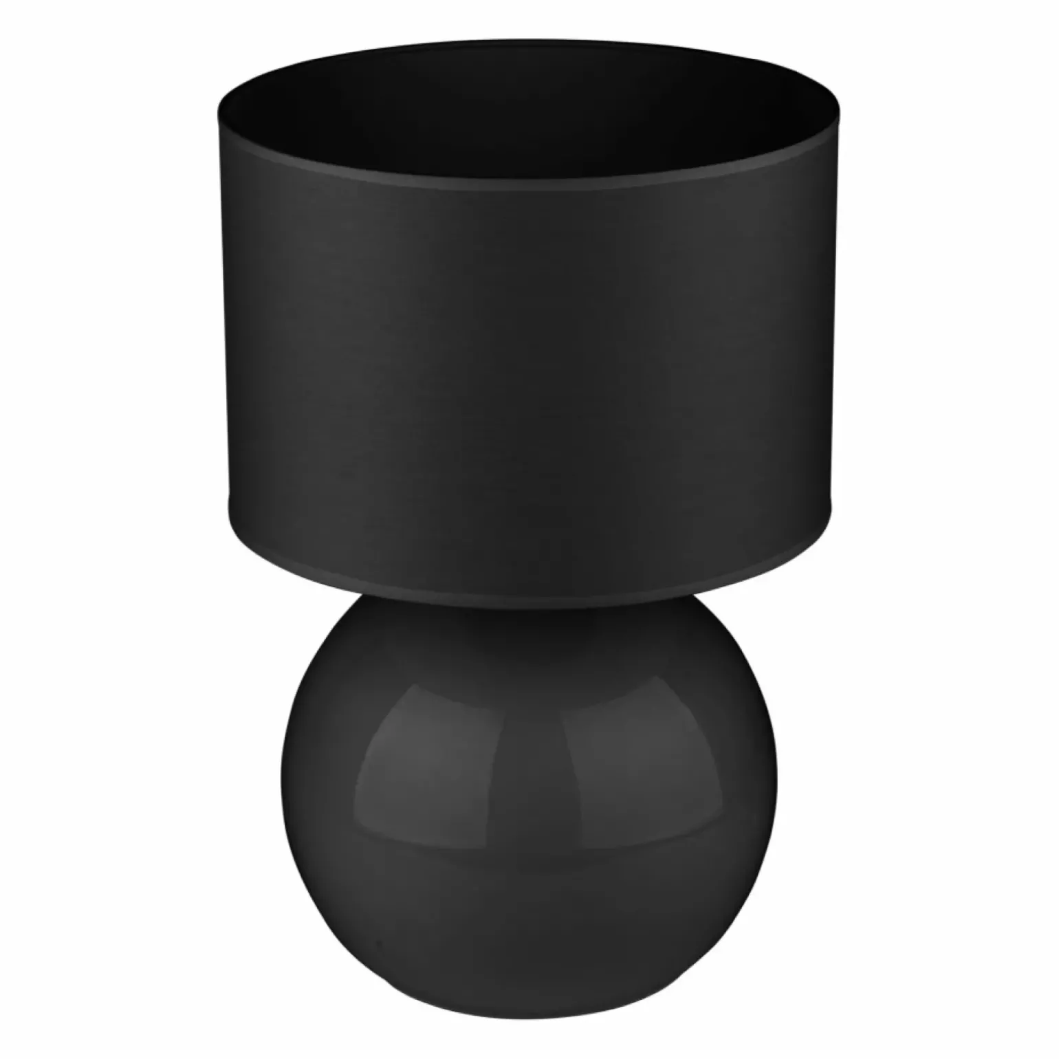 Sklep Kaja Ponadczasowa, czarna lampka z abażurem TK 5080 z serii PALLA | Kaja