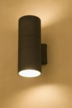 Sklep Kaja Ponadczasowa lampa ścienna, tuba na elewację 3404 FOG | Kaja