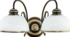 Sklep Kaja Ponadczasowa lampa ścienna z kloszami O3171 K2 PAT z serii LAMBDA