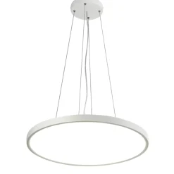 Best Ponadczasowa lampa LED ⌀48 PND-72836-480R-36W-WH ALATA | Kaja Żyrandole Nowoczesne