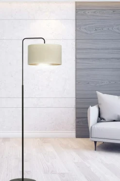 Sklep Kaja Ponadczasowa lampa podłogowa do salonu 1052/LP1 HILDE | Kaja