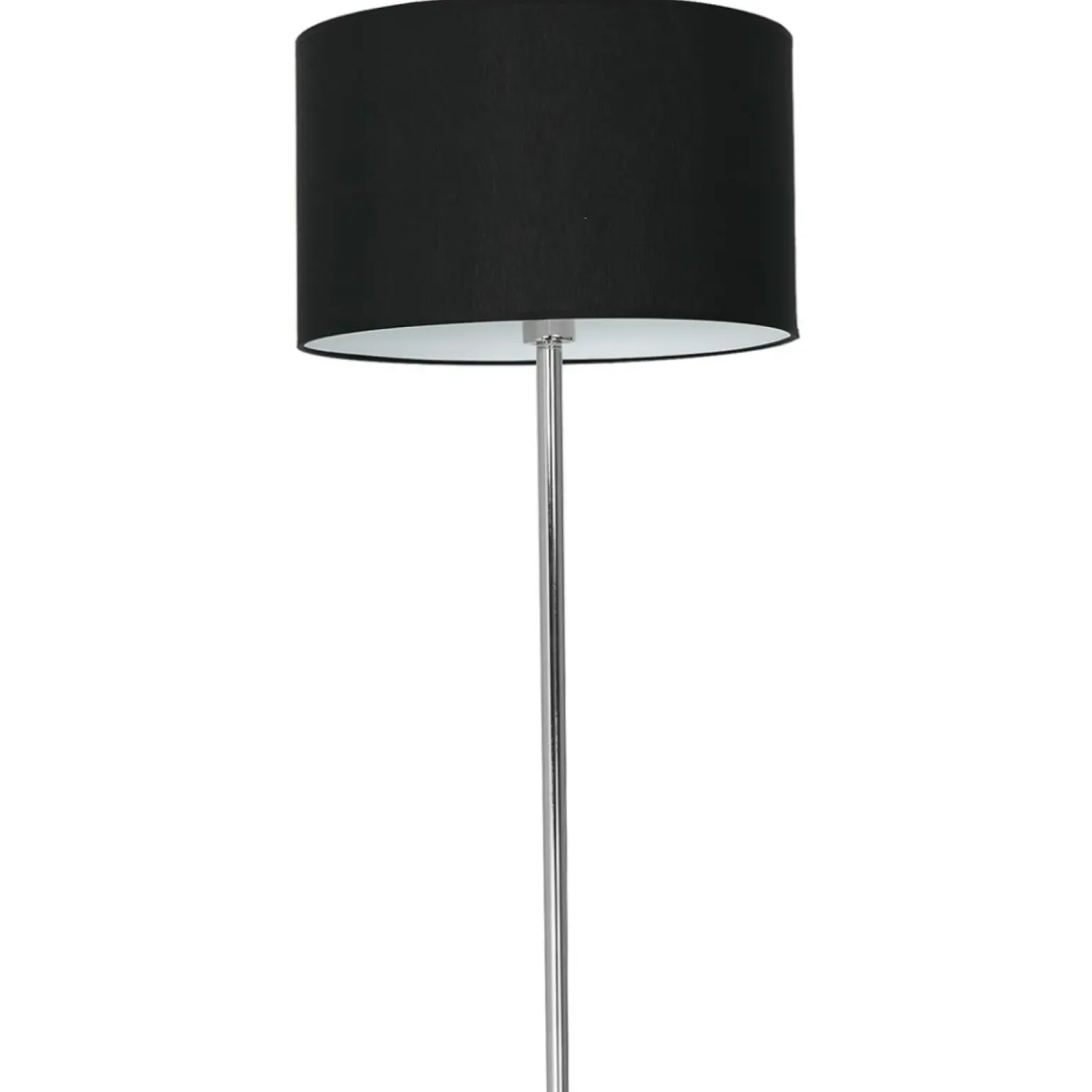 Sklep Kaja Ponadczasowa lampa podłogowa z czarnym abażurem ML6382 CASINO | Kaja