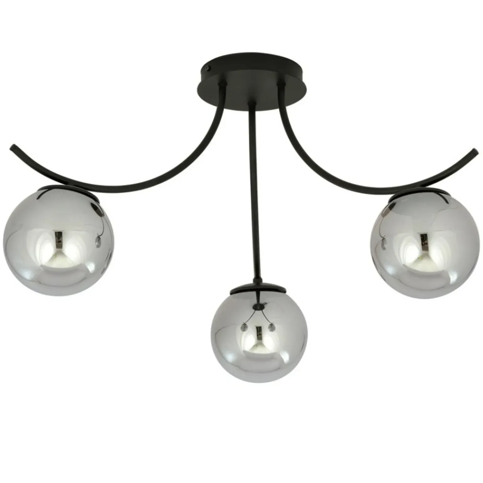 Cheap Ponadczasowa lampa sufitowa do sypialni 1110/3 BOSTON | Kaja Żyrandole Nowoczesne