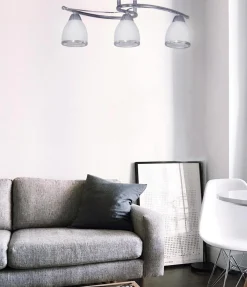 Sklep Kaja Ponadczasowa lampa sufitowa K-JSL-8090/3 CHR SAMIRA | Kaja Oświetlenie