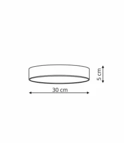 Sklep Kaja Ponadczasowa lampa sufitowa LED LP-433/1C 3S BK RAPIDO | Kaja
